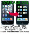 Inlocuire TOUCH SCREEN iPHONE 3G 3GS 4 GEAM STICLA iPHONE 3G 3GS