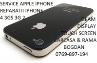 Reparatii iPhone 4 GSM Service Apple iPhone Resoftare Decodare iPhone