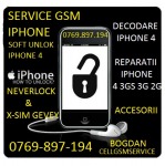 Reparatii iPhone 4 Montez Carcasa iPhone 3GS Decodare Apple Deblocare