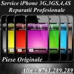 Reparatii service display Apple iPhone 3gs 4s 4 inlocuire GEAM iPhone