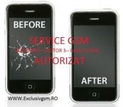 Schimb Display Geam Apple iPhone 4G 3G www.Exclusivgsm.ro