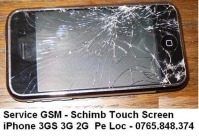 Schimb Touch Screen Apple IPHONE 3G 3GS DIGITIZER